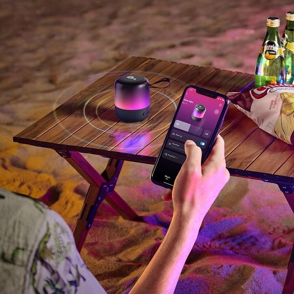 Głośnik przenośny Bluetooth Soundcore Glow Mini Czarny zdjęcie 14