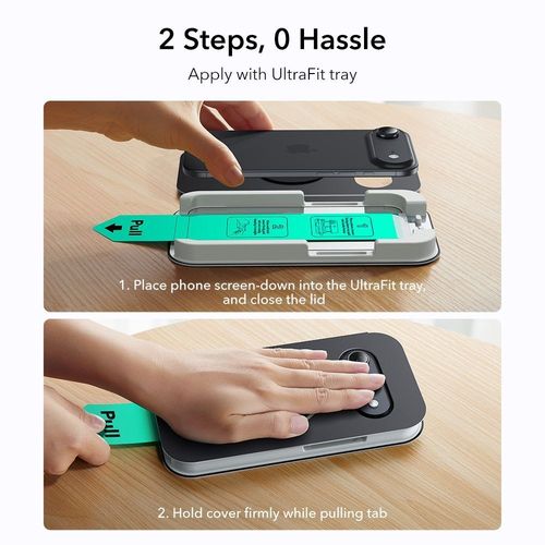 SZKŁO HARTOWANE ESR ULTRAFIT TEMPERED GLASS 2-PACK IPHONE 17 AIR CLEAR na Arena.pl