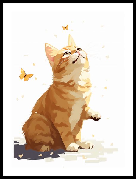 Plakat 40x55cm Motyle i Marzenia zdjęcie 3
