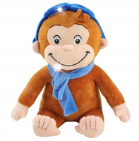 MASKOTKA CIEKAWSKI GEORGE BAJKA PLUSZAK PRZYTULANKA MASKOTKA 30CM