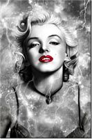 100 70CM OBRAZ PŁÓTNO MARYLIN MONROE ELEKTRYZUJE PŁÓTNO RAMA