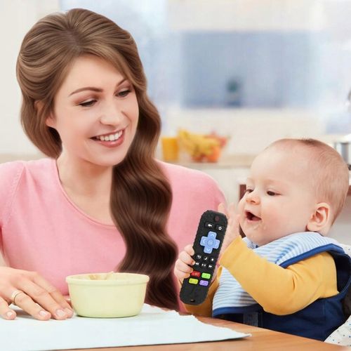 ZĄBKOWANIE ZABAWKI DO ŻUCIA GRYZAK DLA NIEMOWLĄT PILOT CZARNY na Arena.pl