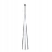 Antena maszt bat samochodowy sportowy 10cm CHROM