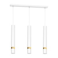 Lampa wisząca Joker 3xGU10 Biały/Złoty