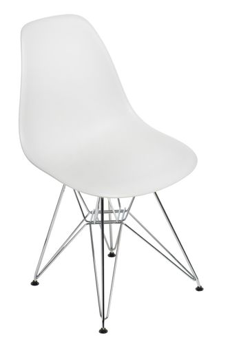 Krzesło P016 PP light grey, chromowane nogi  D2 na Arena.pl