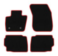 Dywaniki welurowe CARLUX-RED Ford Mondeo MK5 2015- czarne