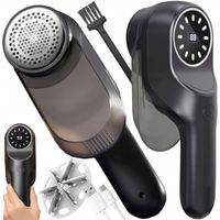 GOLARKA do ubrań swetrów tapicerki DUŻA MOCNA NOWOCZESNA 6 NOŻY SZCZOTECZKA