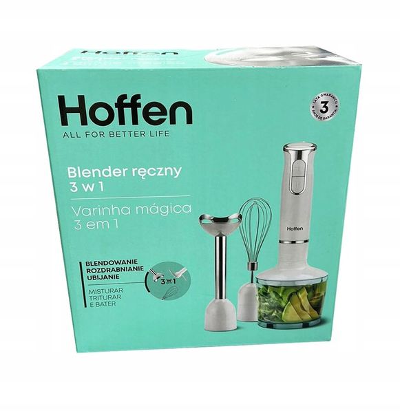 Blender ręczny Hoffen HB809-800 800 W biały zdjęcie 1