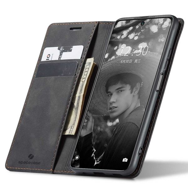 Spacecase Wallet Redmi Note 10 Pro Black zdjęcie 1
