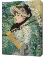 Obraz 50x70cm Jeanne Spring, Edouard Manet Vintage do Salonu