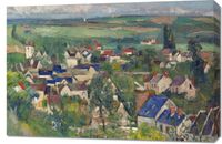 Obraz 90x60cm Auvers, Panoramic View, Paul Cezanne Vintage Salon