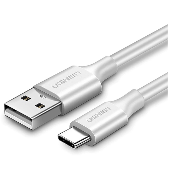 Kabel USB do USB-C QC3.0 UGREEN US2871m (biały) zdjęcie 4