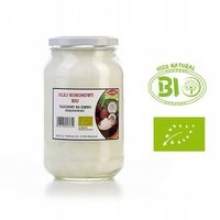 Olej Kokosowy Nierafinowany BIO Tłoczony na Zimno Olej roślinny 900ml