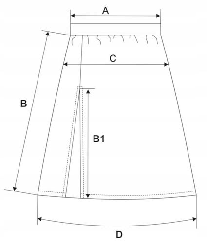 Długa SPÓDNICA Damska MAXI z Rozcięciem w Kwiaty Modna Zwiewna MORAJ L na Arena.pl