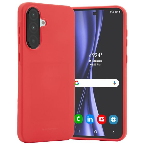 etui mercury soft do samsung galaxy a56  czerwony zdjęcie 4
