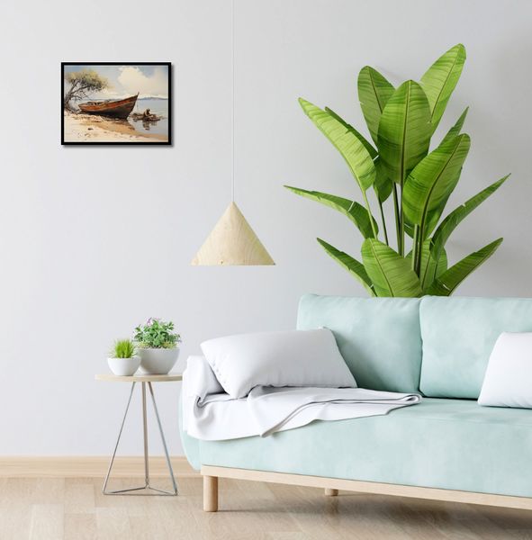Plakat 40x30cm Spokój Przybrzeża zdjęcie 4