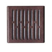 Kratka wentylacyjna DILL 16,8x16,8cm brąz blacha ocynk fra