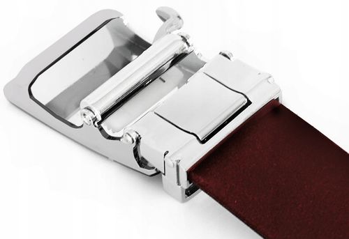 REVERSE PASEK SKÓRZANY MĘSKI DO SPODNI AUTOMAT BRĄZOWY SKÓRA NATURALNA 100 na Arena.pl