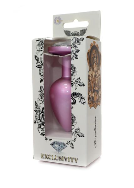 Plug-Jewellery Pearl Pink PLUG- Clear L zdjęcie 7