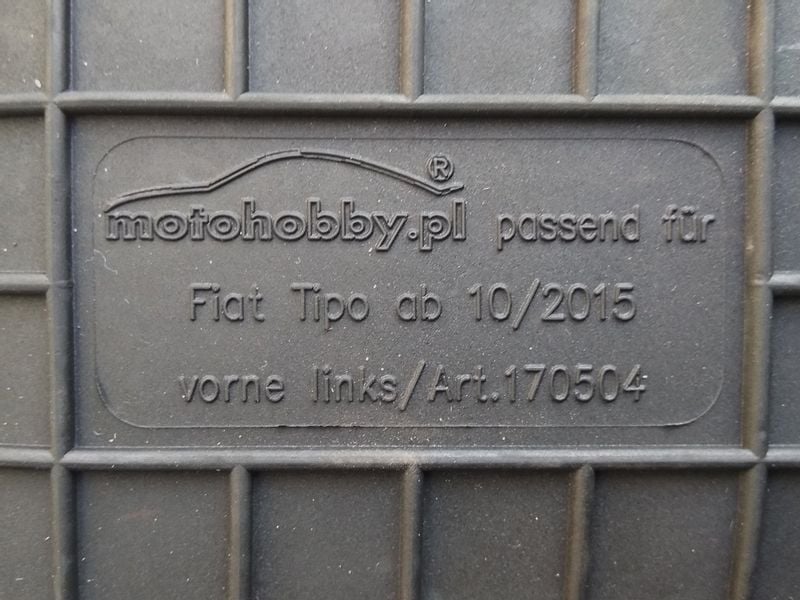 Fiat Tipo II (od 2016) DYWANIKI GUMOWE DEDYKOWANE zdjęcie 2