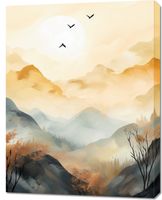 Obraz 70x90cm Zorza Świtania