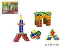 klocki magnetyczne 108el. | 030925