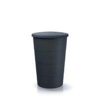 ZBIORNIK NA DESZCZÓWKĘ SMOOTH 160L - ANTRACYT - PP-IDSM160