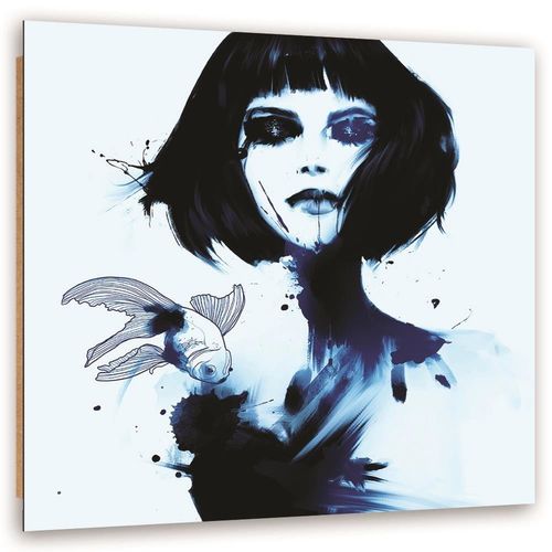 Deco Panel, Kobieta i ryba 40x40 na Arena.pl