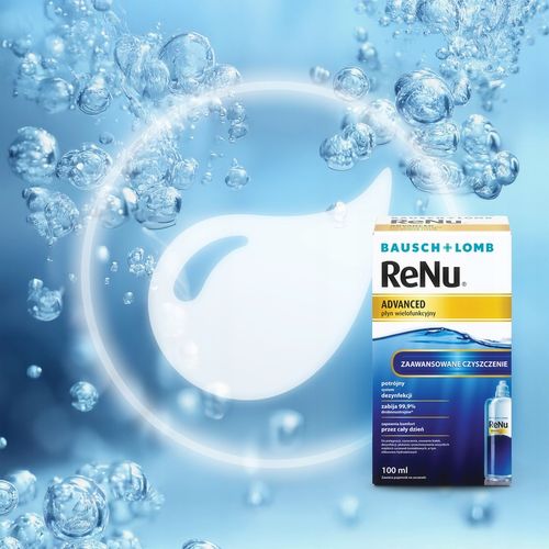 Płyn do soczewek kontaktowych Bausch + Lomb ReNu Advanced 100 ml na Arena.pl
