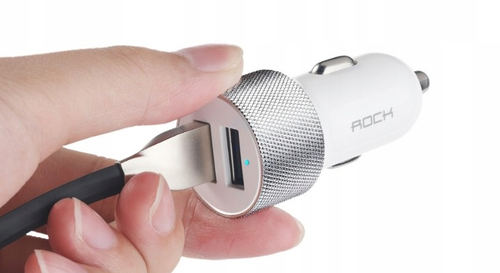 ROCK ŁADOWARKA SAMOCHODOWA QUICK CHARGE 3.0 2XUSB na Arena.pl