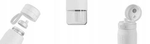 Butelka filtrująca szklana bidon na wodę z filtrem WESSPER B2 ACTITEX 700ml na Arena.pl