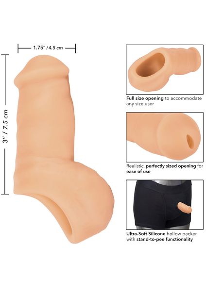 Soft Silicone Stand-To-Pee Light Skin Tone zdjęcie 8