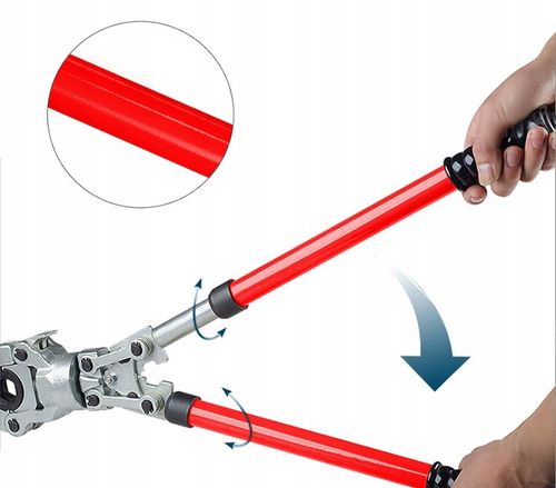 ZACISKARKA DO RUR PEX-AL-PEX PRASA RĘCZNA 16 20 26 32 8 MATRYC TYP U V M TH na Arena.pl