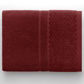 Ręcznik bawełniany RUBRUM 50x90 bordowy AmeliaHome