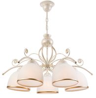 LAMPA WISZĄCA LAMKUR RETRO II 19208 BIAŁY