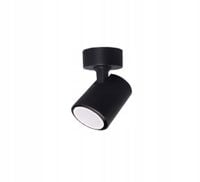 Lampa oprawa sufitowa punktowa regulowana czarna reflektorek Light Prestige