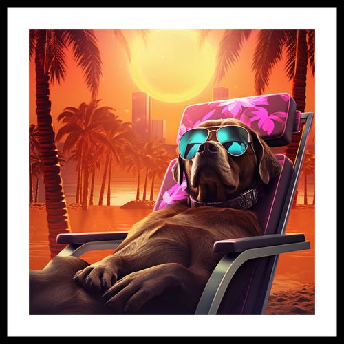 Plakat 40x40cm Lato w Stylu na Arena.pl