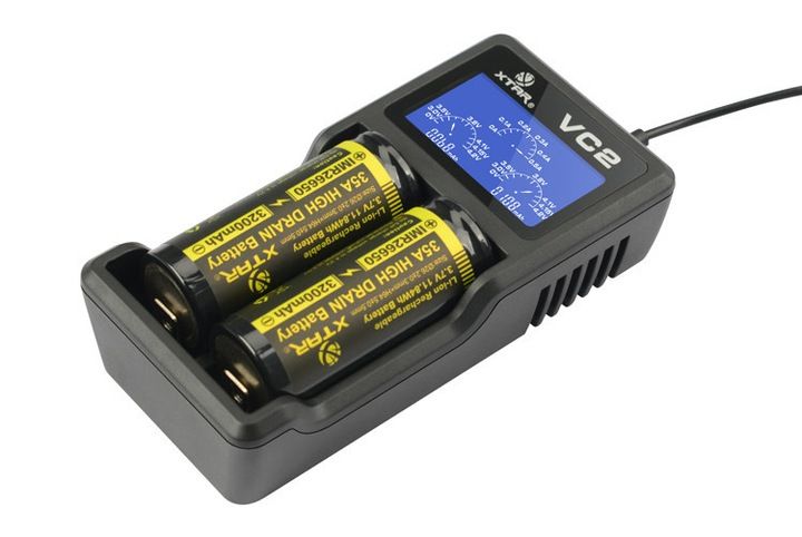 ŁADOWARKA DO AKUMULATORÓW XTAR VC2 LI-ION 18650 zdjęcie 7