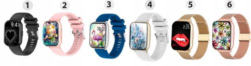 Smartwatch damski z funkcją rozmów i powiadomień puls kroki sen menu PL na Arena.pl