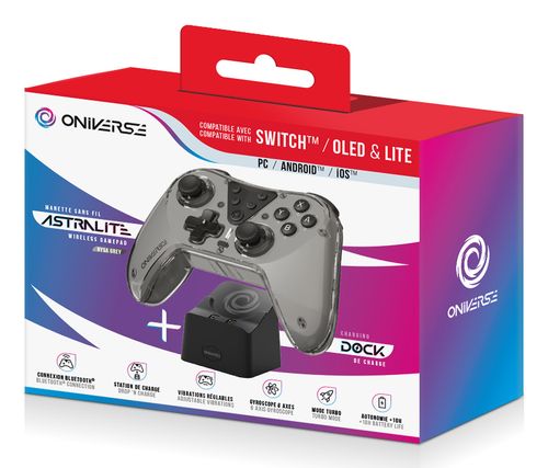 Pad bezprzewodowy AstraLite Grey ONIVERSE DO Nintendo Switch,PC,Android,iOS na Arena.pl