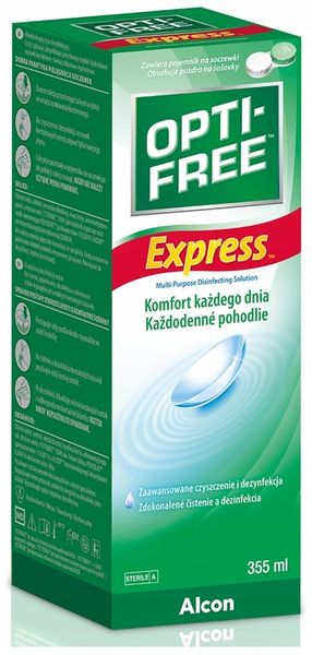 Opti Free Express 355 ml firmy Alcon zdjęcie 1