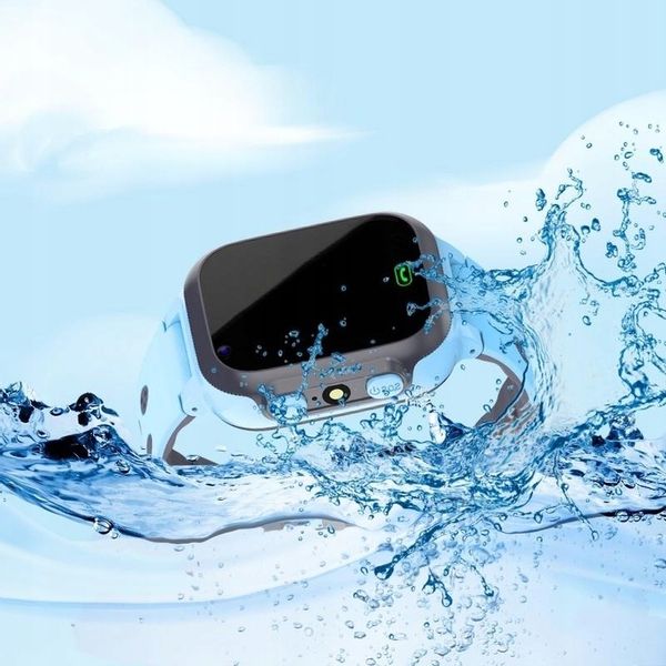 B SMARTWATCH DLA DZIECI ZEGAREK LOKALIZATOR SOS GPS APARAT SIM GRY +GRATIS zdjęcie 4