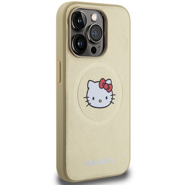 Etui Hello Kitty do iPhone 13, iPhone 13 Pro Max, Złoty, MagSafe zdjęcie 4