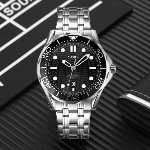 Zegarek Męski Skmei 9276SISIBK + BOX na Arena.pl