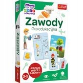GRA DLA DZIECI RODZINNA EDUKACYJNA ZAWODY MAŁY ODKRYWCA 3+ TREFL