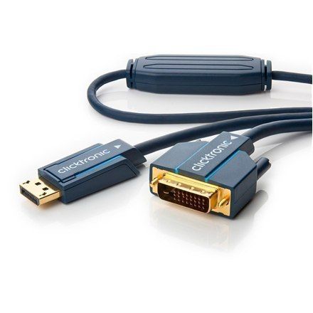 Clicktronic 70731 DisplayPort/DVI adapter cable, 5m na Arena.pl