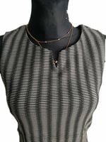 Prosta sukienka w paski