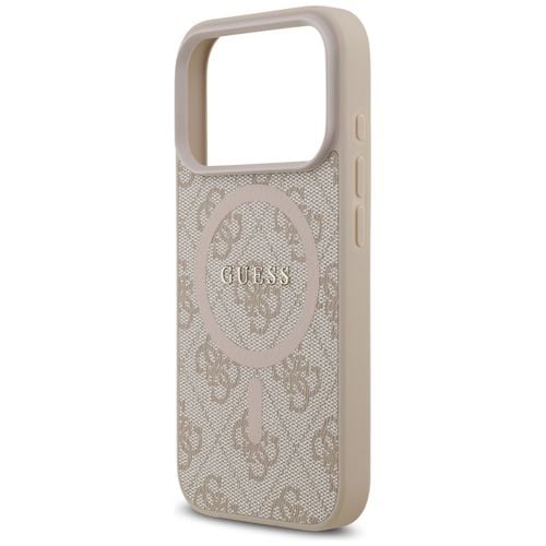 etui guess 4g ring classic logo magsafe  do iphone 17 pro różowy na Arena.pl