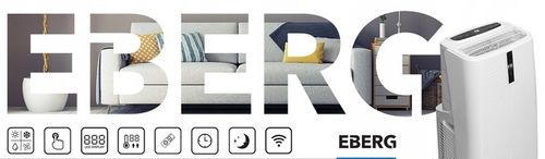 Klimatyzator przenośny ENVA 3,5 kW 4w1 WiFi osuszacz 56l/24h pompa ciepła na Arena.pl