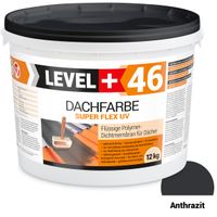 Farba dachowa płynna folia antracyt 12kg Level+46